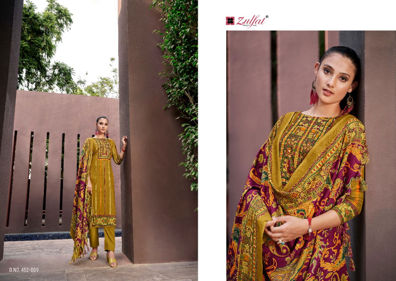 Zulfat Inteha Fancy Festive Wear Wholesale Ready Made Suit Collection